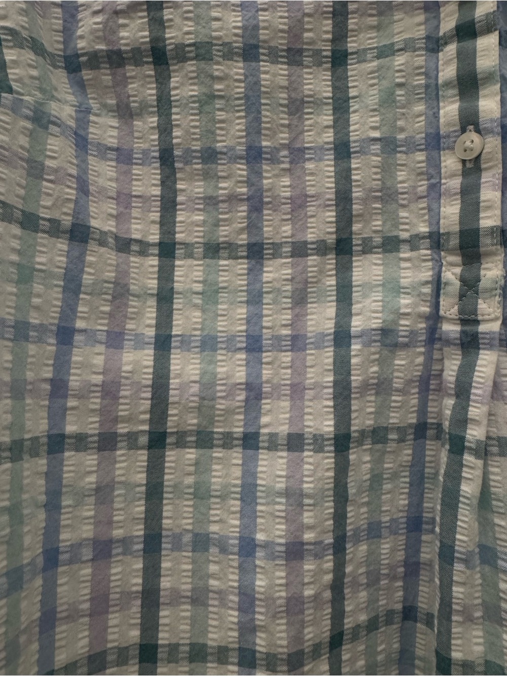 L.L.Bean Women's Vacationland Seersucker Shirt - Picture 4 of 7